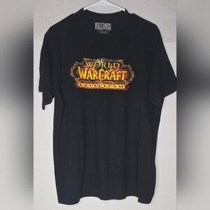 Blizzard World Of Warcraft Cataclysm Size Large Video Game Shirt Black